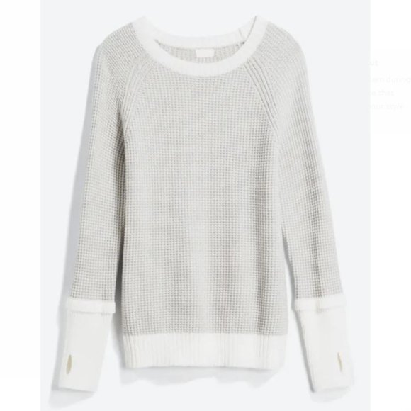 Pixley Sweaters Pixley Devika Thumbhole Sleeve Pullover Grey S